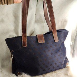 Authentic Large Blue Dooney & Bourke Purse Handbag